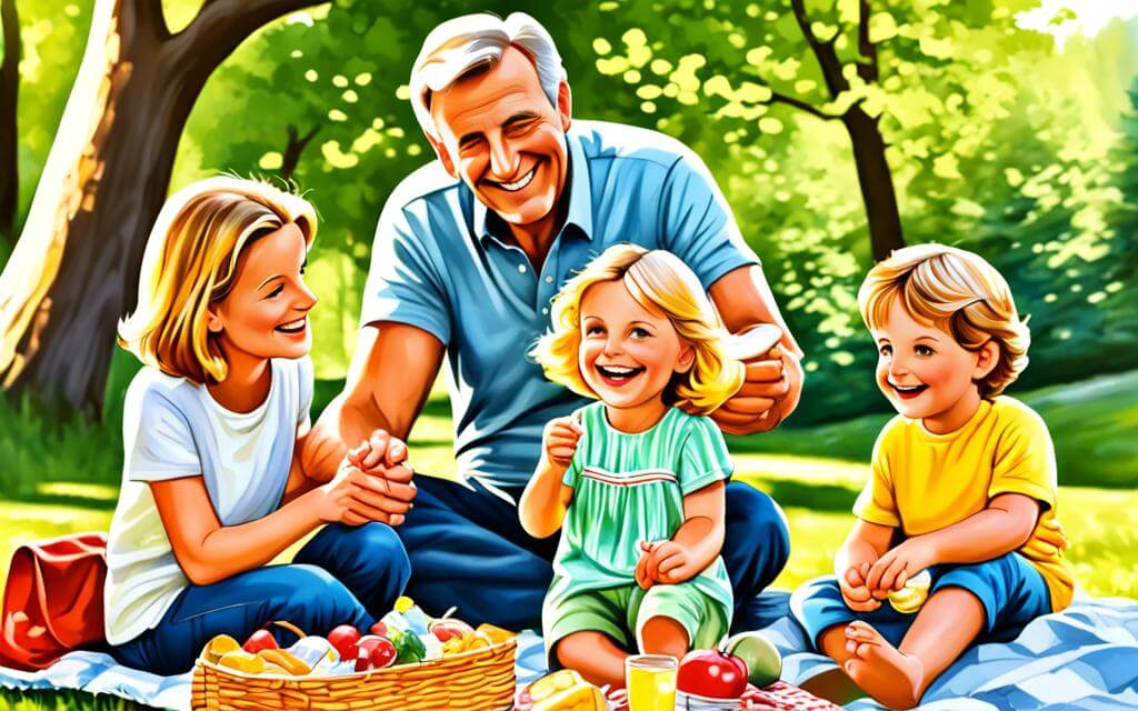 Werner Mürz als Familienmensch