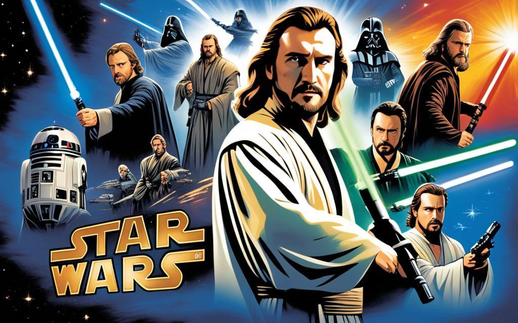 Qui-Gon Jinn in der Star Wars-Saga Qui-Gon Jinn in der Star Wars-Saga