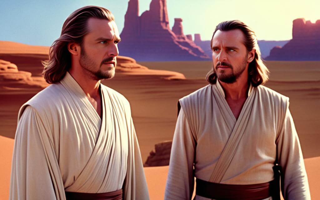 Shmi Skywalker and Qui-Gon Jinn Shmi Skywalker and Qui-Gon Jinn