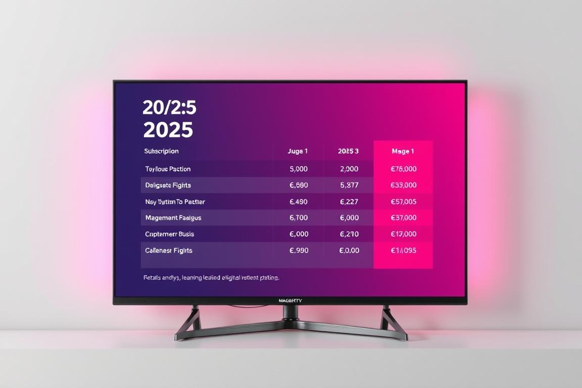 MagentaTV Preise 2025